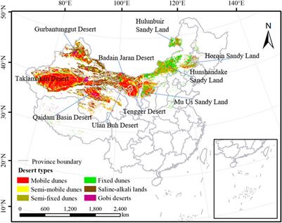 Temporal and Spatial Variations in NDVI and Analysis of the Driving Factors in the Desertified Areas of Northern China From 1998 to 2015